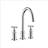 Hansgrohe Axor Montreux Widespread Lavatory Set, Chrome (16513001)