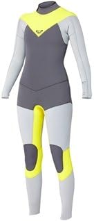 Roxy Women's Xy 3/2Mm Back Zip Wetsuit Grey 10