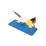 Set of 4 - Folding Polyethylene Exercise Mat