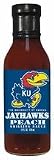 12 oz. Kansas Jayhawks Peach Grilling Sauce - Set of 3 Jars - B000BD6MIK