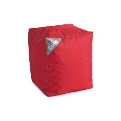 Der Hingucker in jeder Wohnung sit on it "Cube" Sitzw�rfel Lipstick Red / Rot  45/40/40 cm