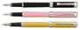 Aurora Talentum Finesse Black w/ Chrome Trim Fine Point Fountain Pen - AU-D13N-F
