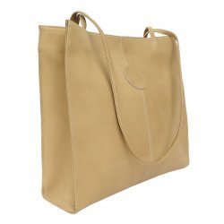 Buy Leather Market Tote Bags - Medium - Sand (Sand) (12H x 13W x 4D) by Piel Leather, Inc