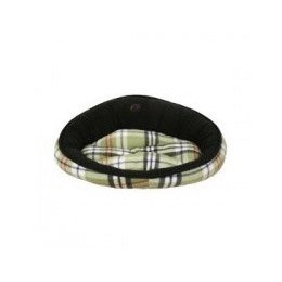 Premier Pet Fido Fleece Cloud Bed Preppy Puppy Plaid Small