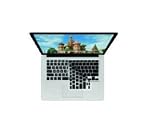 Macbook Pro Unibody Keyboard Cover Clear Russian Soft Tactile Feel Ultra-Thin Silicone
