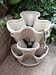 Mini-Garden Stacker- Stackable/Hangable All Season Planter- Indoor/Outdoor Stacking Flower Pot- Great Gardening Gift Idea For A Gardener - Color: Stone