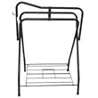 Standing Saddle Rack, Black, 30