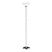 Adesso 7500-22 Aries 73-Inch Torchiere-Style Incandescent Floor Lamp, Satin Steel
