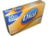 Dial Antibacterial Deodorant Gold Bar Soap, 4 Oz. (Pack of 20)