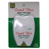 Click here to buy Dental Floss, 25 Yards, 6 Each by Dental Floss.