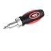 Neiko Tools USA Stubby Ratchet Screwdriver with 4 