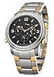 Blancpain 2041-12A30-98 Leman Black Dial Titanium and Rose Gold Automatic Men's Watch