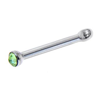 Green Gem MICRO Nose Bone