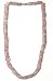 Rose Quartz Necklace Healing Bead Handmade Jewelry 18 inches