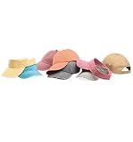 Solid Sandwich Trim Six-Panel Pigment-Dyed Twill Cap