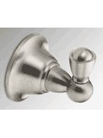 Creative Specialties DN6803BN Sage Single Robe Hook Brushed Nickel