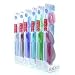 Radius Original Right Hand Assorted Toothbrush ( 6Xpiece)