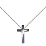 Silver Cross Pendant & Chain