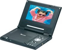 Mustek MP76 7 Portable DVD/DivX Player Free Case/Car Harness