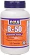 NOW B-50 B-Complex Capsules