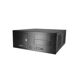 Lian Li PC-C34F HTPC Media Centre Aluminum Desktop Case Black - No PSU