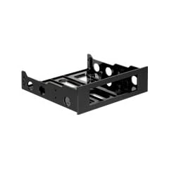 DELOCK ZU FDD Einbaurahmen 8.9cm 3.5Zoll Kunststoff schw.