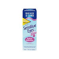 Buy Bausch & Lomb Sensitive Eyes Plus Saline Solution For Contact Lenses - 12 Oz by BAUSCH & LOMB. now!