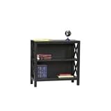 Linon Home Decor 86104C124-01-KD-U Anna ThreeShelf Bookcase,