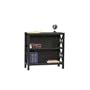 Linon Home Decor 86104C124-01-KD-U Anna ThreeShelf Bookcase,