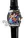 Search : WB DC Superman Watch - Black Leather Band Watch -