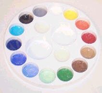 14 COLOR PAINT WHEEL Snazaroo Face Painting Pallet