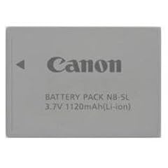 Canon NB-5L Kamera Akku Li-Ion (1120 mAh, 3.7V) f�r Ixus 800 IS / 850 IS / 900 Ti / 950 IS