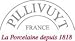 Pillivuyt Garrigue Rectangular Baker,14.25 x 8.5 inch, White/Lavender & Olive foliage