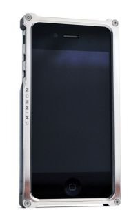 Aluminum Frame Case for iPhone 4/4s, (polished silver)