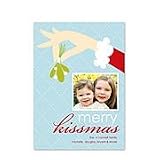 Merry Kissmas Photo Card Holiday Digital Photo Cards