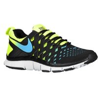 Nike Free Trainer 5.0 NRG Mens Cross Training Shoes 579813-704 Black/Blue/Volt (10.5)