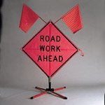 Roll-Up Sign Flag Assembly [PRICE is per EACH]
