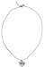 for Grammy Necklace Engraved Gift Jewelry for Grammy Crystal Adorned Heart Shaped Pendant Snake Chain Necklace Gift for Mom or Grandma Colorless