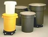 Huskee Storage Container 55 Gallon Grey