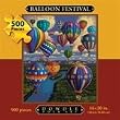 Balloon Festival Dowdle Folk Art 500 Piece Puzzle
