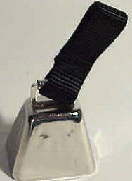 Childrens Toyshop  Sporting Goods : Scott Cow Bell Nickel Plated
