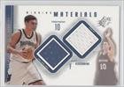 2000-01 SPx Winning Materials #WS1 - Wally Szczerbiak Game Jersey/Warm-Up