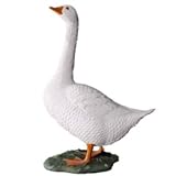 FRP　見守るガチョウ / Goose　【動物園オブジェ　鳥オブジェ　店舗・イベント向け】