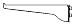 10 each: Knape & Vogt Shelf Bracket (180 BLK 14)