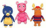 Ty Backyardigans Beanie Baby Set of 5 Beanie Babies (Tyrone, Uniqua, Pablo, Austin & Tasha)