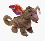 Ty Beanie Babies Scorch the Dragon (Retired)