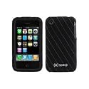 Speck Products Fitted Case for iPhone 3G, 3G S (Black Herringbone Pinstripe)
