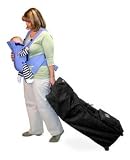 Wheelie Junior Travel Bag- Black