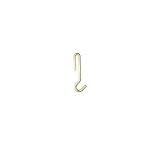 Enclume PHS-HS Straight Pot Hook, Set of 6, Hammered Steel
