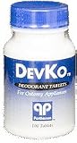 Parthenon PADEVCO Devko Charcoal Deoderant Tablets - Bottle of 100